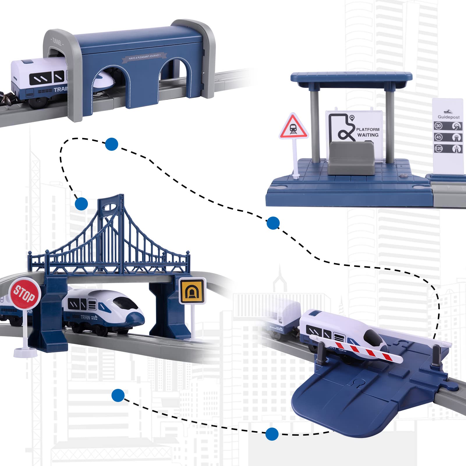 Wdmiya magnetic couplings allow easy connection and expansion