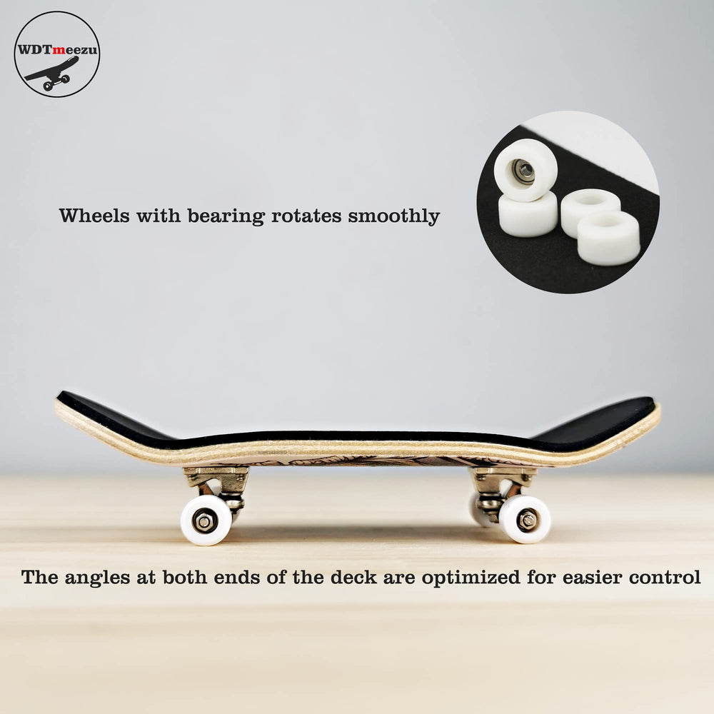 WDTMEEZU assembly tools aid at-home finger skate setup.