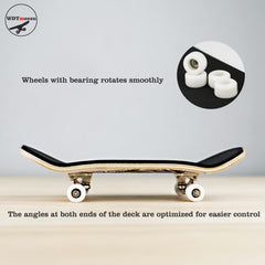 WDTMEEZU assembly tools aid at-home finger skate setup.