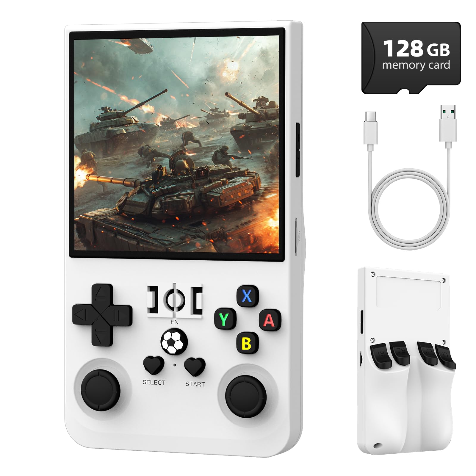 WDYQJE R36MAX with 4-0-inch IPS screen offers crisp retro visuals on the go.