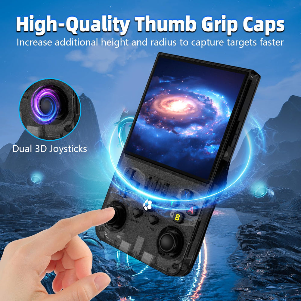 WDYQJE R36MAX tempered glass display adds durability and clarity.