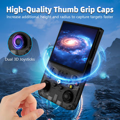 WDYQJE R36MAX tempered glass display adds durability and clarity.
