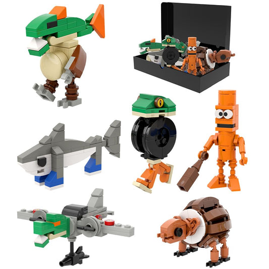 WDYTWFA Brainrot blocks: 290 pieces for creative building and STEM skills