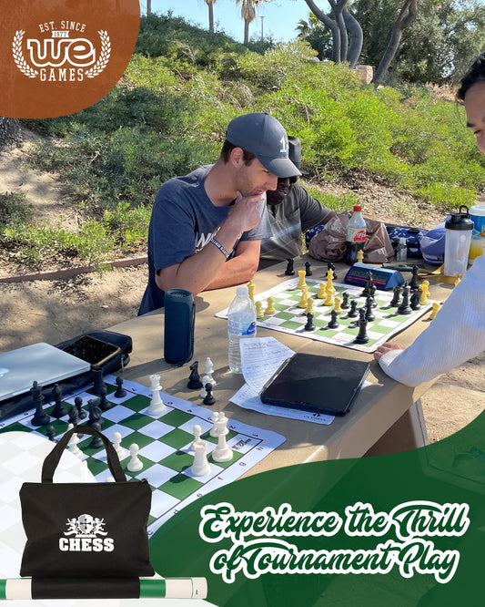 WE Games 34 chessmen ready for serious play at home or clubs