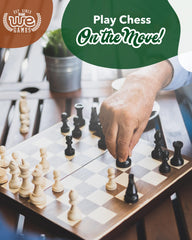 WE Games family-friendly chess set fosters critical thinking and social play