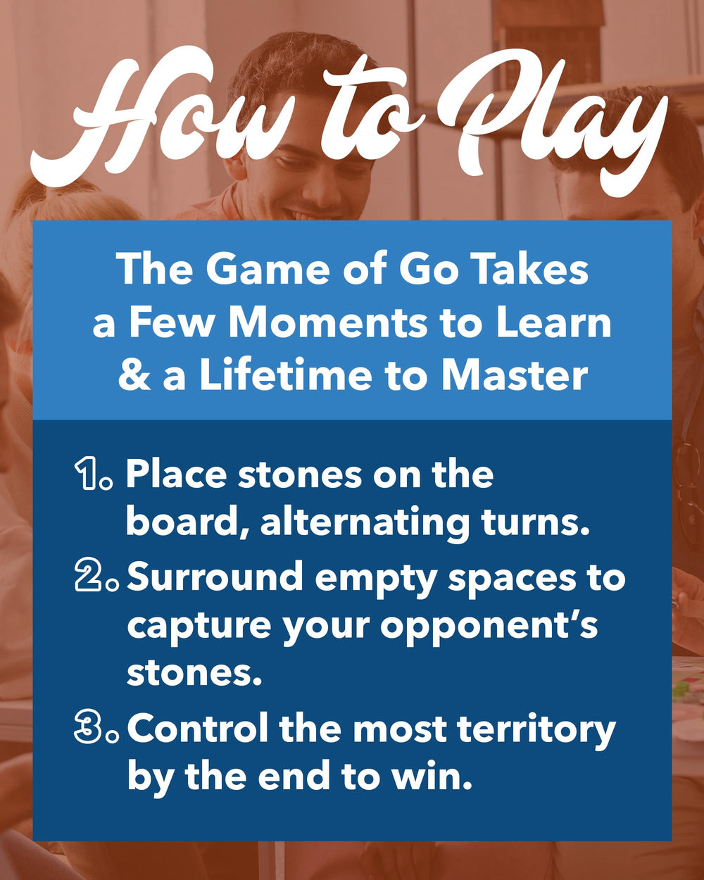 WE Games Go stones black and white ready for authentic gameplay