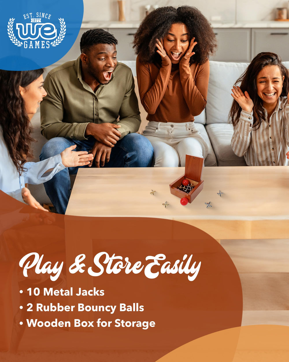 WE Games family-friendly classic game night boosts bonding and focus.