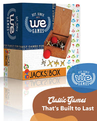 WE Games heritage brand image highlighting decades of quality and tradition.