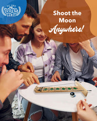 WE Games Shoot The Moon game room setup for friendly competition and cozy evenings.