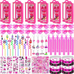 We1stdsee 132pcs pink heart glasses for dress-up and photo moments.