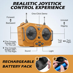 2.4GHz WEACFUS remote delivers smooth multi-direction control for kids