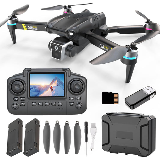 Weavixol K13MAX drone with 1080p camera for beginner aerial footage.