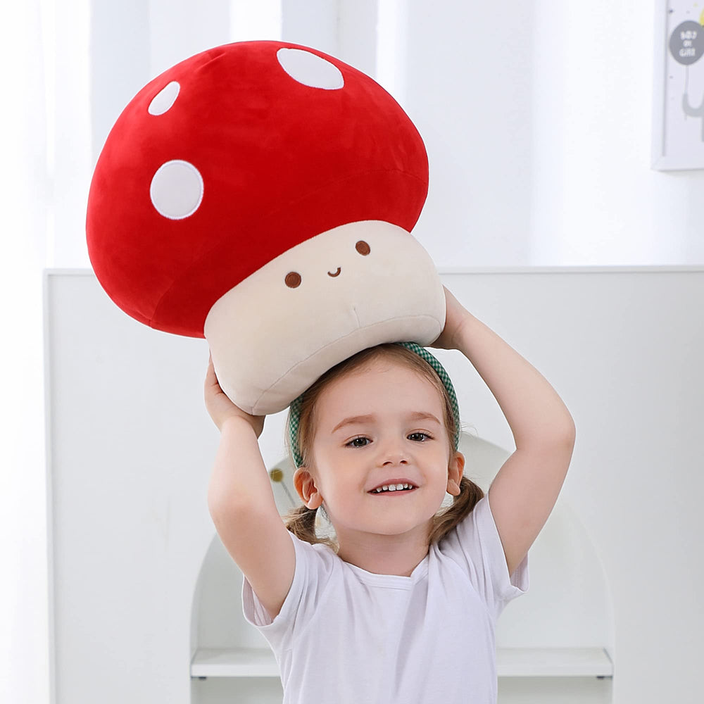 WeBingo Mushroom Plush Pillow a thoughtful gift for birthdays and celebrations.