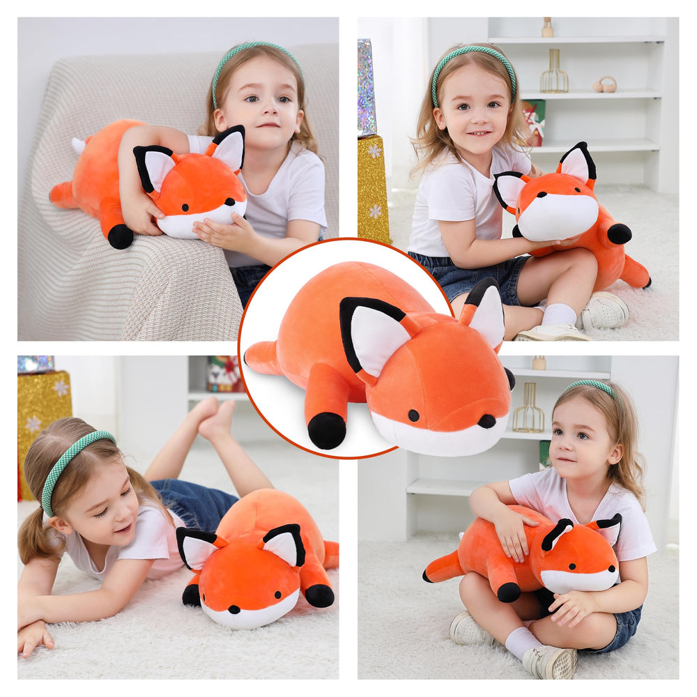 WeBingo weighted fox plush comes gift-boxed for easy gifting.