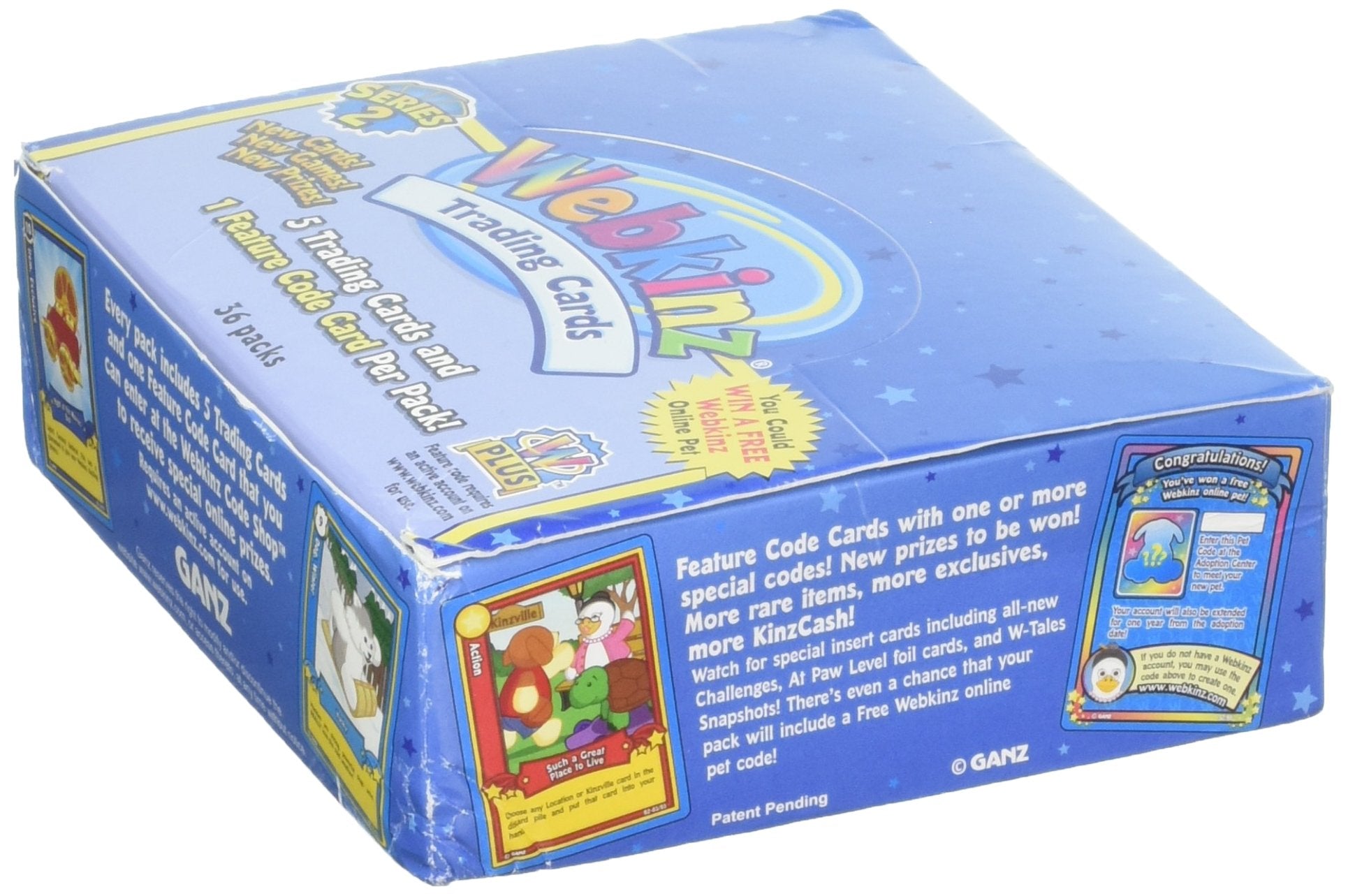 Webkinz Series 2 packs close-up showing colorful card art and collectible appeal.