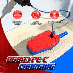 Webspidee walkie talkies with PTT button for easy one-touch communication