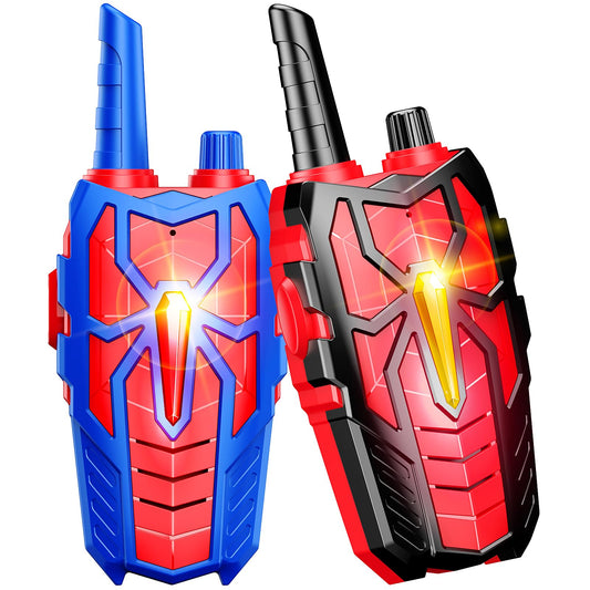 Webspidee walkie talkie compact design fits small hands for easy play