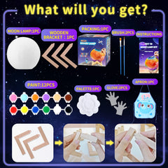 Weceit galaxy-lamp-decor transforms walls with a personal glow.