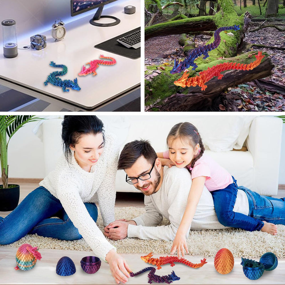 WEDTYGH gift-ready dragon set delights kids and fantasy fans.