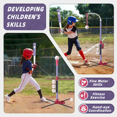 Wee Wonders 3-in-1 T Ball Set outdoor-play-area ideal for family fun and gifts.