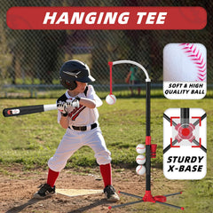 Wee Wonders six-baseball set keeps kids engaged with continuous hitting practice