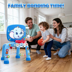 Wee Wonders blue elephant design appeals to kids and parents.