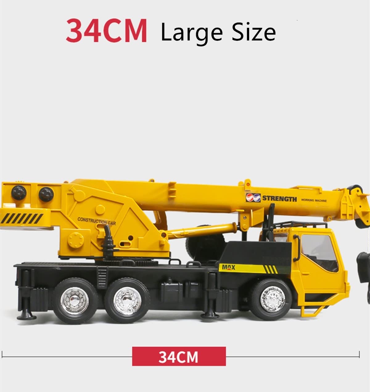 WEECOC RC Crane toy playset invites imaginative construction scenarios.