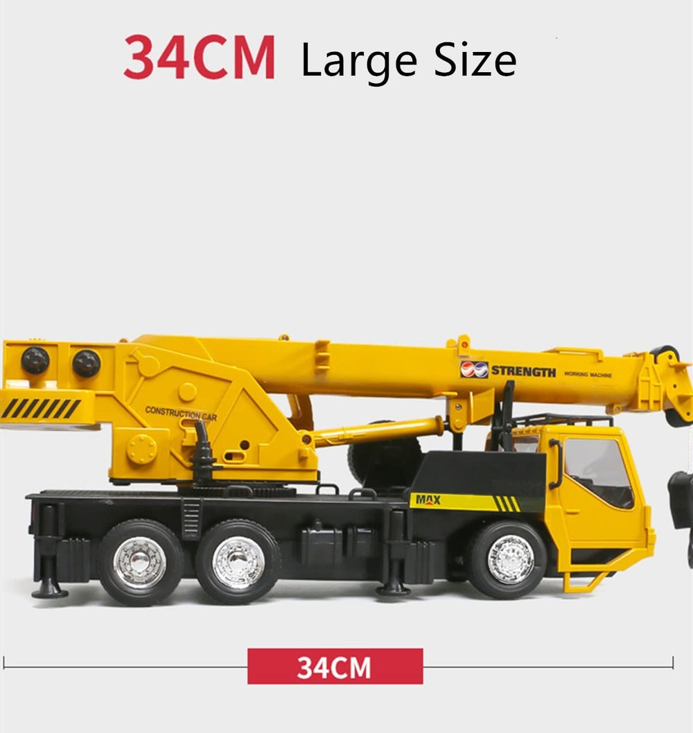 WEECOC RC Crane toy playset invites imaginative construction scenarios.