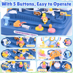 WeeHomm Montessori-inspired toy teaches cause and effect through interactive play.