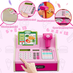 Wee Wonders rechargeable cash register keeps the play going longer.