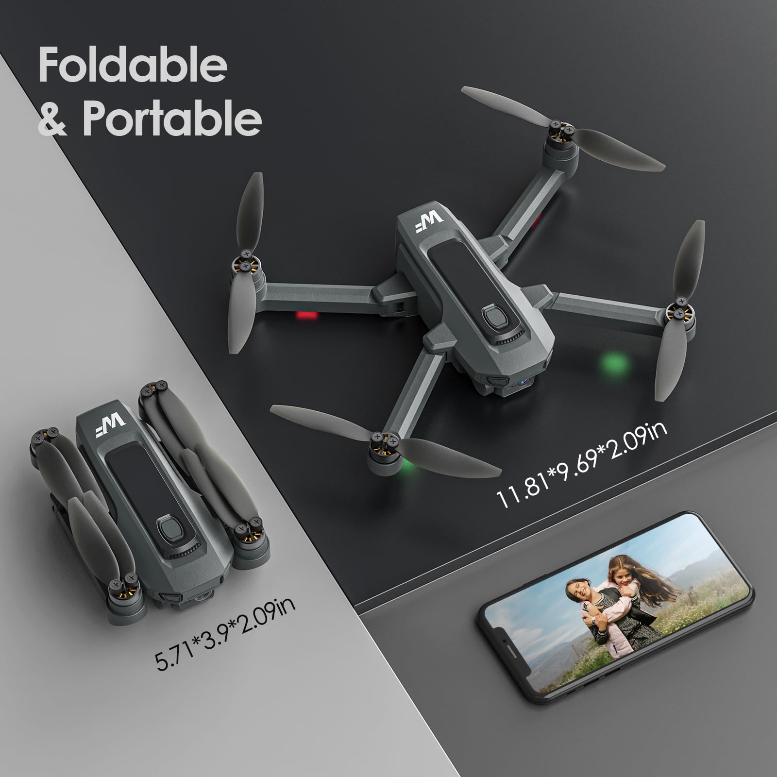 WeFone WF20 dual battery pack enabling longer sessions