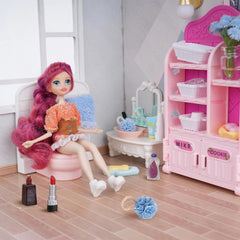 WEHOO storage basket and soap set helps organize tiny items.