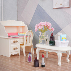 WEHOO toothbrush and toothpaste set for realistic doll care play.
