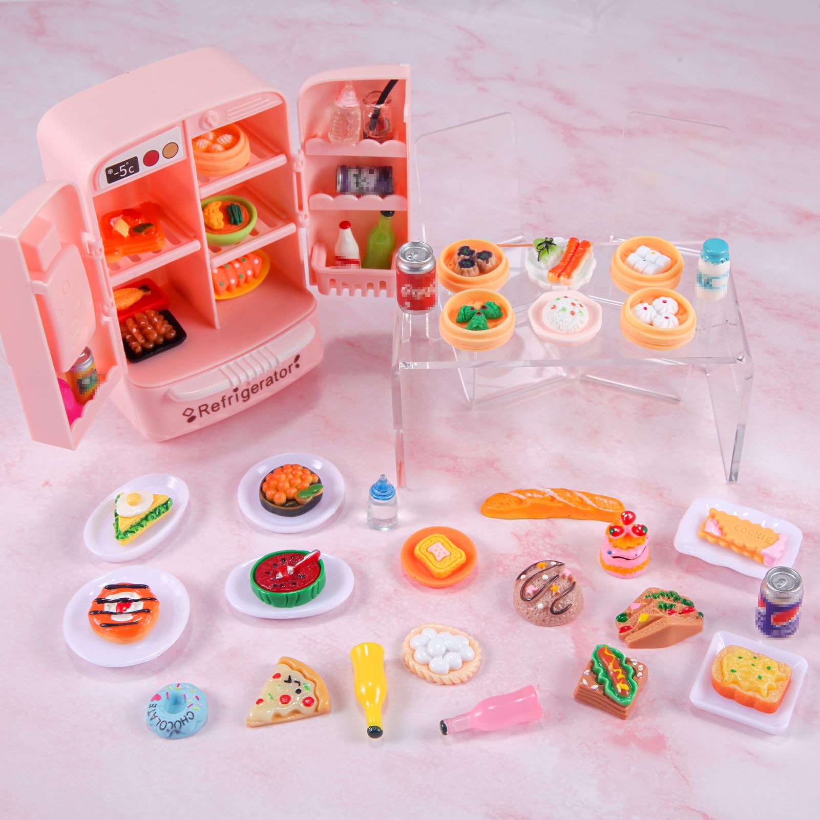 Wehoo ice cubes pack enhances pretend drinks and cold dessert displays