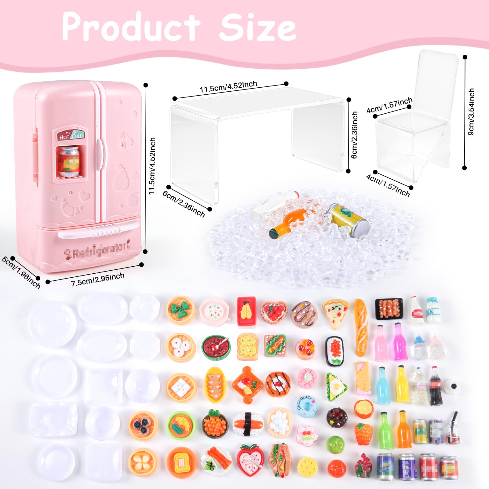 Wehoo mini food collection adds colorful realism to playtime