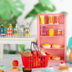 Wehoo shelving unit to stage compact toy displays.