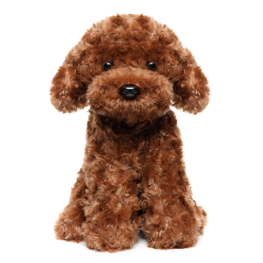 WEIGEDU Labradoodle plush toy, 12.6-inch; perfect for imaginative play and bedtime routines.