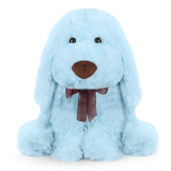 WEIGEDU blue goldendoodle plush puppy 11-8 inch for cozy hugs