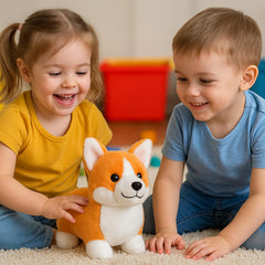 WEIGEDU Corgi Plush easy care - simple spot cleaning to keep fur fluffy.