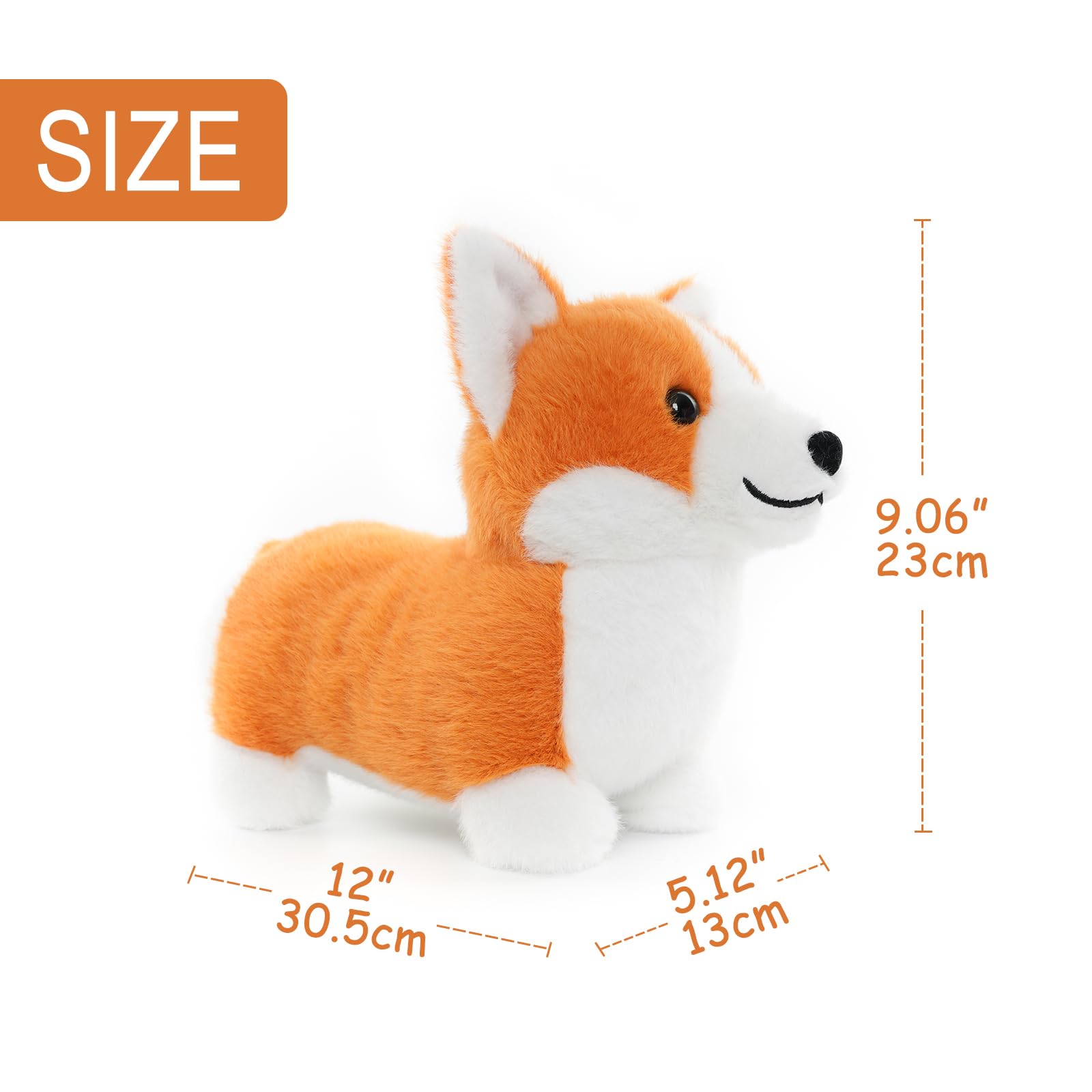 WEIGEDU Corgi Plush gift-ready - makes a thoughtful present for fans.