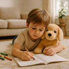 WEIGEDU cuddle-size 12-inch plush for little hands on the go