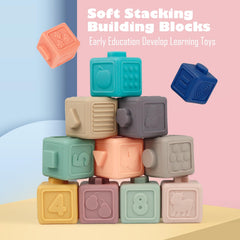 Weilim soft stacking rings aiding grip development and coordination.