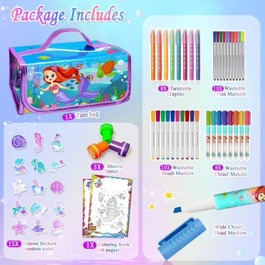 weirtoya washable fine markers for precise color details