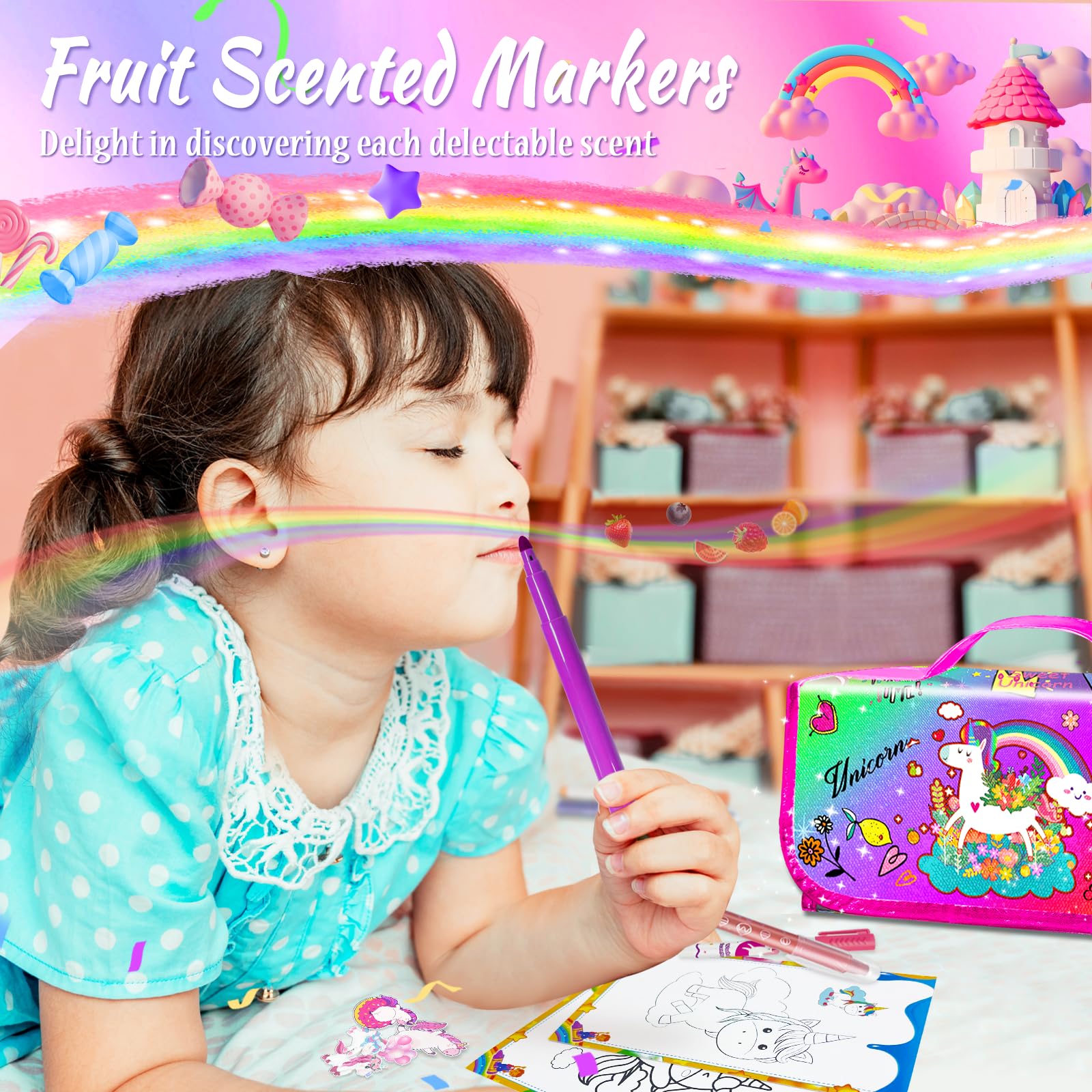 Weirtoya washable wide chisel markers for large area fills.