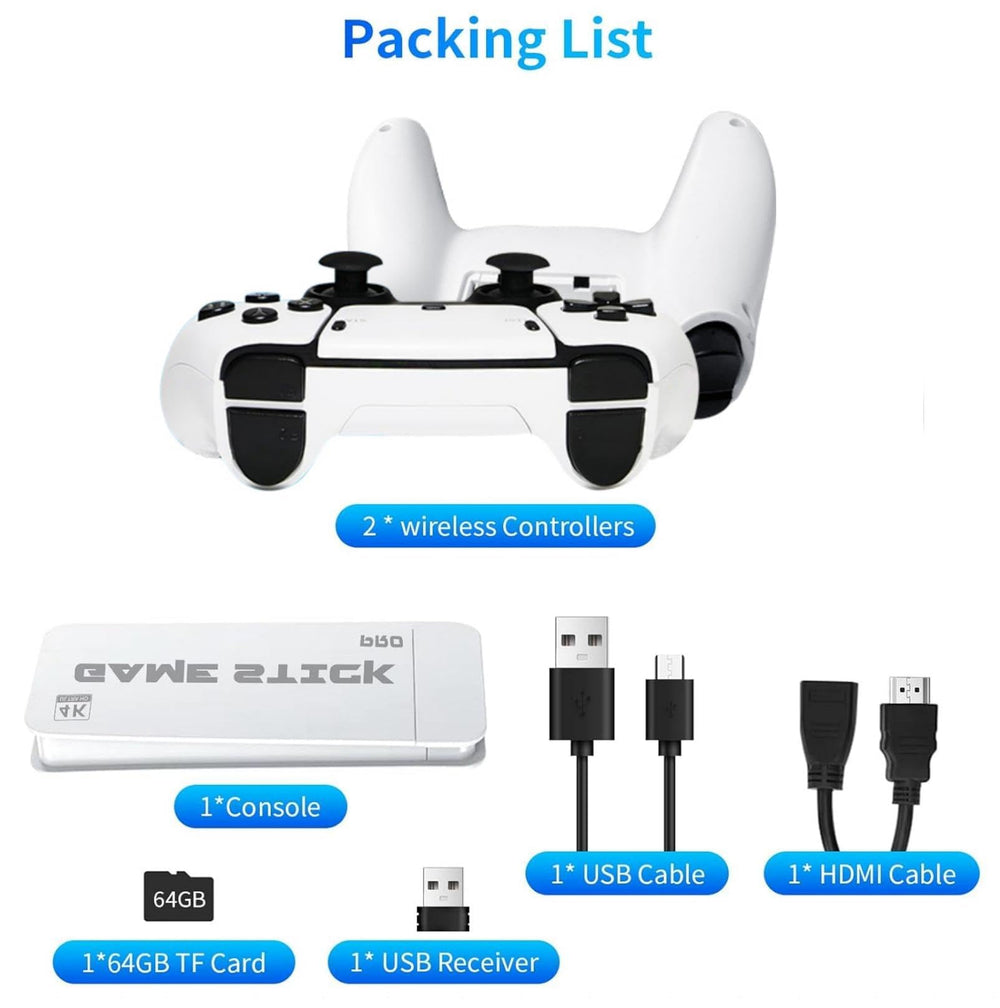 Weiyuii 4K HDMI output delivers sharp, immersive visuals.