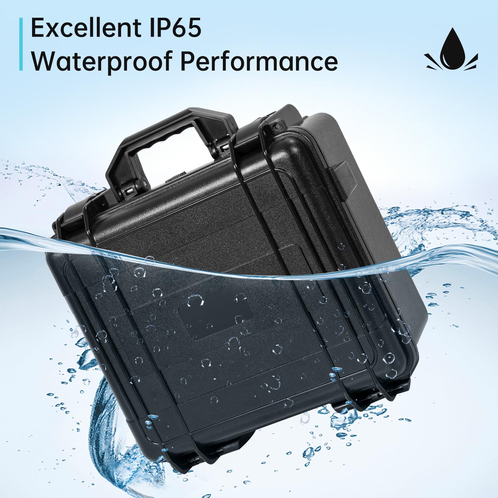 WELIDAY press-to-seal lid provides airtight closure.