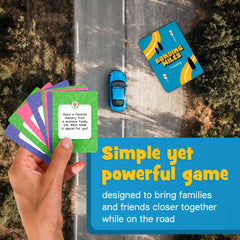 WELL BALANCED Bonding Miles road trip setup ideal for travelers.