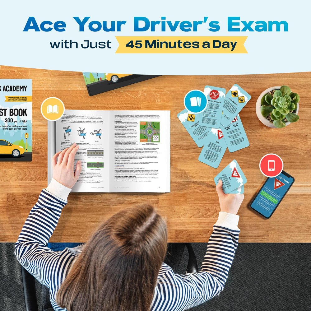Well Balanced Driving Exam Pass Kit convenient design fits teen schedules.