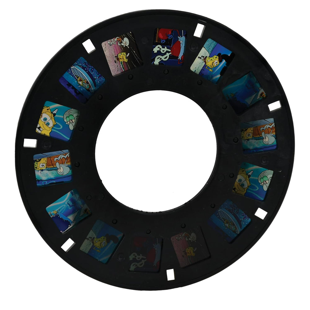 Well Played Spongebob 3D Viewer reel display features the Season 1 Pizza Delivery scene.