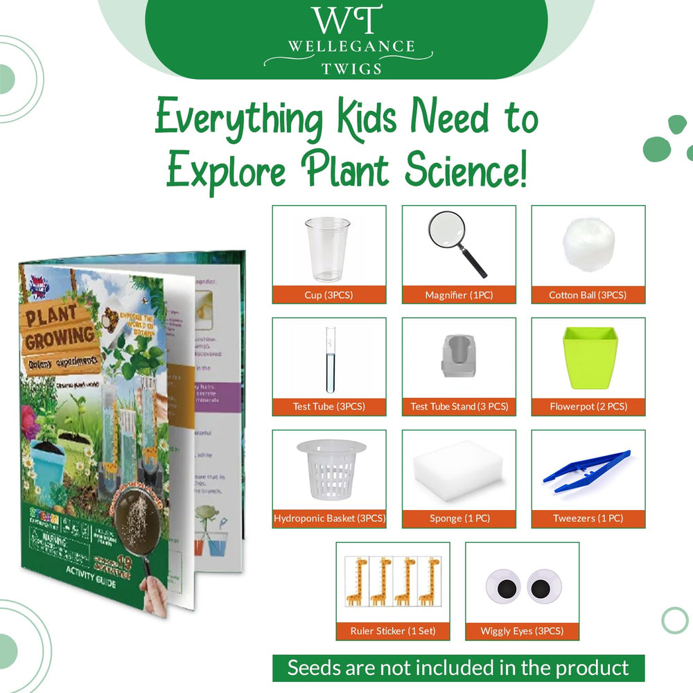 Wellegance Twigs magnifier and setup enable precise observation.
